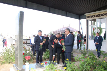 27 sentyabr-Anım Günü”nün beşinci ildönümü ilə bağlı Səfikürd Şəhidlər Xiyabanında şəhidlərimizin məzarları ziyarət olundu