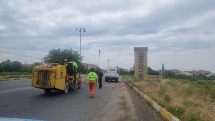 Goranboyda aparılan genişmiqyaslı abadlıq və yenidənqurma işləri rayonumuzun simasını daha da gözəlləşdirir