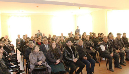 Goran qəsəbəsində səyyar qəbul keçirildi