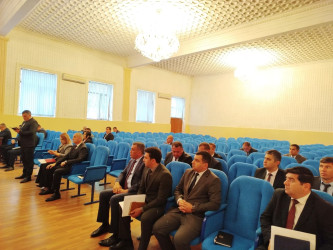 Goranboy rayon İcra Hakimiyyətində aparat iclası keçirildi