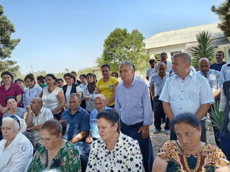 Qazanbulaq qəsəbəsində səyyar qəbul keçirildi