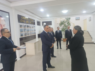 Goranboy rayon İcra Hakimiyyətində vətəndaşların müraciətləri dinlənildi