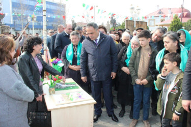 Goranboyda,  “Ümummilli Lider Heydər Əliyev  milli-mənəvi dəyərlərimizin hamisi-ümumxalq sevgisi işığında Novruz bayramı”   adlı ümumrayon tədbiri keçirildi.