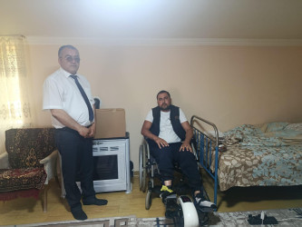 Goranboyda Qurban bayramı münasibəti ilə 500-dən çox ailə ziyarət olunaraq bayram sovqatları təqdim olundu