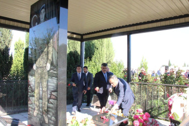 “27 sentyabr-Anım Günü”nün beşinci ildönümü ilə bağlı Balakürd qəbirstanlığında və Şəhidlər Xiyabanında şəhidlərimizin məzarları ziyarət olundu