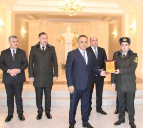 Goranboyda,  Səfərbərlik və Hərbi Xidmətə Çağırış üzrə Dövlət Xidməti işçilərinin Peşə Bayramı Günü qeyd edildi