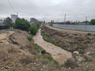 Goranboyda sel sularının  yaratdığı  fəsadlarla  bağlı, İcra Başçısı Səfikürd kəndində  oldu.