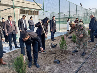Goranboyda "İlham Əliyev - Müasir Lider, Suveren Azərbaycan" mövzusunda tədbir keçirildi