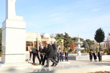 Goranboyda,  Yeni Azərbaycan Partiyasının yaradılmasının 32-ci ildönümü münasibəti ilə tədbir keçirildi