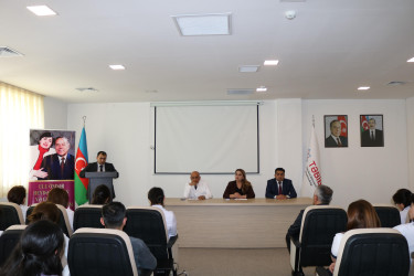 Goranboyda görkəmli oftalmoloq alim, akademik Zərifə xanım Əliyevanın doğum günü ilə bağlı tədbir keçirildi