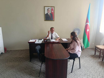 Goranboyda vətəndaş qəbulları davam edir