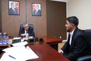 Mürsəl İbrahimov Goranboyda vətəndaşların problemlərini dinlədi