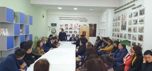 Goranboyda, “Konstitusiya və Suverenlik ili” ilə bağlı dəyirmi masa keçirildi