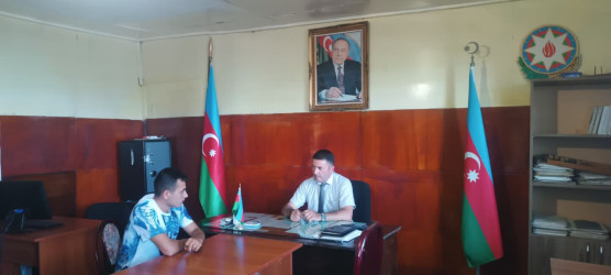 Goranboyda vətəndaş qəbulları davam edir