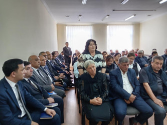 Tatarlı kəndində səyyar qəbul keçirildi