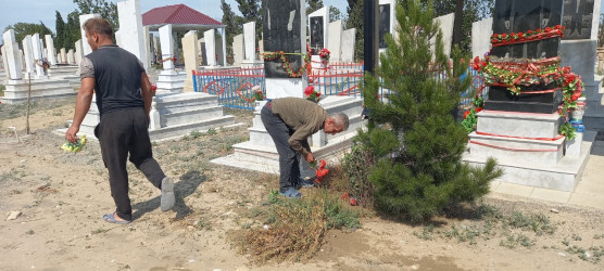 Goranboy rayonunun bütün yaşayış məntəqələrində təmizlik həftəsi çərçivəsində  xiyaban  və qəbirstanlıqlarda iməciliklər təşkil edildi.