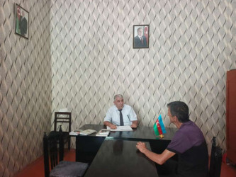 Goranboyda vətəndaş qəbulları davam edir