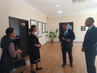 Goranboy rayon İcra Hakimiyyətində vətəndaşların müraciətləri dinlənildi