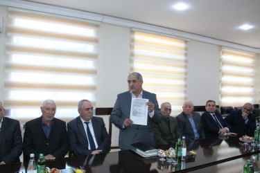 Goranboyda, “Konstitusiya və Suverenlik İli” çərçivəsində   “Qərbi Azərbaycan həqiqətləri: Tarixdən gələcəyə” adlı tədbir  keçirildi
