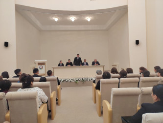Goranboyda “İnsan hüquq və azadlıqlarının təminatı dövlət siyasətinin əsas prioritetidir” mövzusunda tədbir keçirildi