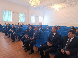 Goranboy rayon İcra Hakimiyyətində aparat iclası keçirildi