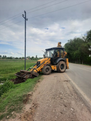Goranboyda “Şəhərsalma və Memarlıq İli” və beynəlxalq velosiped yarışına hazırlıq işləri çərçivəsində ümumrayon iməcliyi davam etdirilir