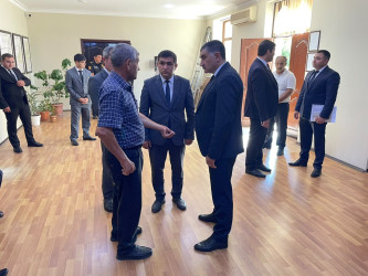 Goranboyda vətəndaş qəbulları davam edir