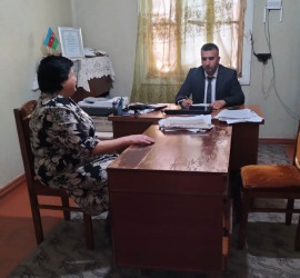 Goranboyda vətəndaşların müraciətlərinə xüsusi diqqət yetirilir