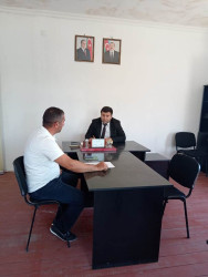 Goranboyda vətəndaş qəbulları davam edir