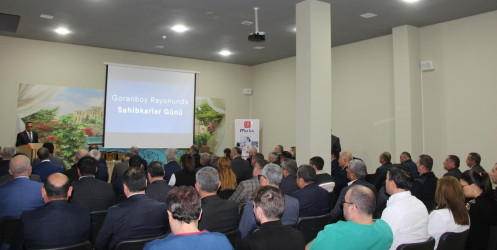 Goranboyda  “Sahibkarlar günü” ilə bağlı tədbir keçirildi