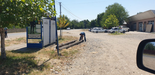Goranboyda aparılan genişmiqyaslı abadlıq və yenidənqurma işləri rayonumuzun simasını daha da gözəlləşdirir