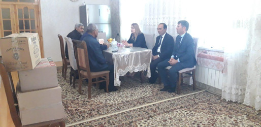 Goranboyda Qurban bayramı münasibəti ilə 500-dən çox ailə ziyarət olunaraq bayram sovqatları təqdim olundu