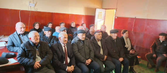 Goranboyda inzibati ərazi dairəsi üzrə nümayəndəliklərdə hesabat iclasları davam etdirilir