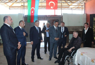 “Konstitusiya və Suverenlik İli” tədbirləri çərçivəsində, “27 sentyabr-Anım Günü” ərəfəsində Goranlı kəndində şəhid ailələri ilə görüş keçirildi