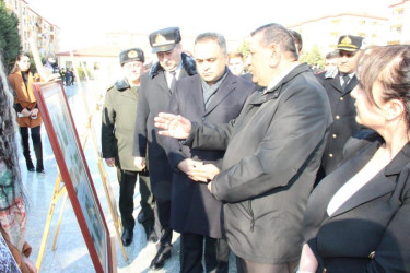 Goranboyda,  Xocalı  soyqırımı  faciəsinin  31-ci  ildönümü  ilə  bağlı, ümumrayon  tədbiri  keçirildi.