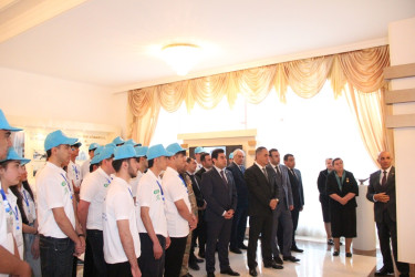 Goranboyda Ümummilli lider Heydər Əliyevin anadan olmasının 103 illiynə həsr olunmuş "Heydər Əliyev siyasəti kontekstində gənclər" adlı gənclər düşərgəsi təşkil edildi