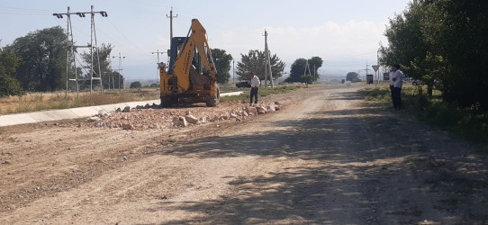 Goranboyda aparılan genişmiqyaslı abadlıq və yenidənqurma işləri rayonumuzun simasını daha da gözəlləşdirir