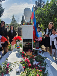 Düzqışlaq kəndində 1-ci Qarabağ müharibəsi şəhidi  Məsimov Ziyad İslam oğlunun xatirəsi anıldı.