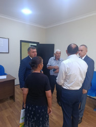 Goranboyda vətəndaş qəbulları davam edir