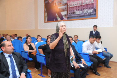 Goranboy rayon İcra Hakimiyyətində  taxıl biçini ilə əlaqədar regional müşavirə keçirildi
