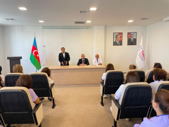 Goranboyda əhali arasında fiziki aktivliyə dair maarifləndirici tədbir keçirilərək mövzuya uyğun materiallar paylanıldı