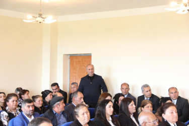 Yolqulular kəndində səyyar qəbul keçirildi