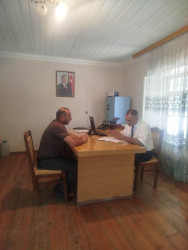 Goranboyda vətəndaş qəbulları davam edir