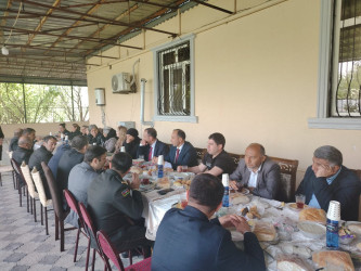 Goranboyda  Aprel  döyüşləri şəhidi  Bəxtiyar  Hüseynovun  ildönümündə məzarı ziyarət edildi, əziz xatirəsi ehtiramla anıldı