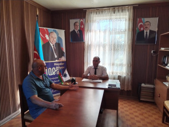 Goranboyda vətəndaş qəbulları davam edir