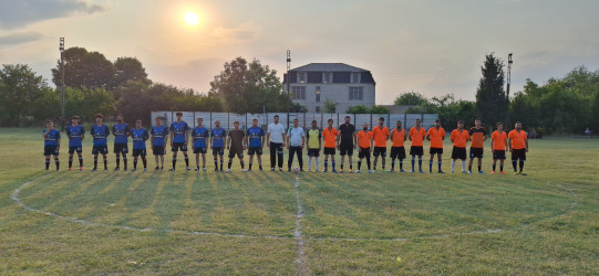 Goranboy rayonunda şəhər, qəsəbə və kənd komandaları arasında keçirilən futbol turnirinə yekun vuruldu