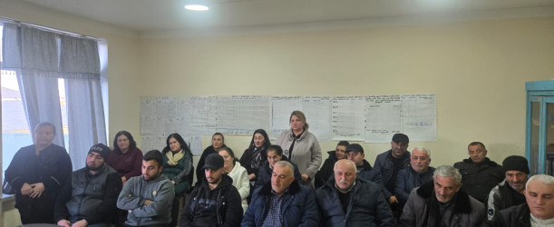 Goranboyda inzibati ərazi dairəsi üzrə nümayəndəliklərdə hesabat iclasları keçirilir