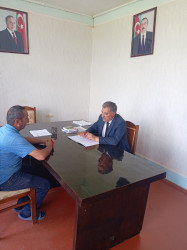 Goranboyda vətəndaş qəbulları davam edir