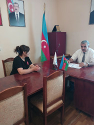 Goranboyda vətəndaş qəbulları davam edir