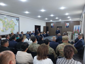 Goranboyda Dövlət Suverenliyi Günü ilə bağlı tədbir keçirildi
